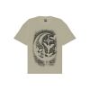 HEAVENTOWNBOY - DEADVERSE LUNAR CURSE TEE / TAUPE MOCK
