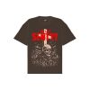 HEAVENTOWNBOY - DEADVERSE LAST SENTRY TEE / MOCHA 