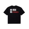 DXMN - NO RISK NO DXMN OVERSIZED TEE / BLACK