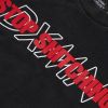 DXMN - STOP SNITCHING OVERSIZED TEE / FADED BLACK