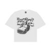HEAVEN TOWN BOY - REV LIMIT BOXY TEE/WHITE