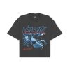 HEAVEN TOWN BOY - VELOCITY BOXY TEE/ FADED BLACK