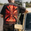 HEAVEN TOWN BOY - HELLRIDE BOXY TEE/ FADED BLACK