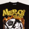 MERCI CLUB - SOCCER AIRBRUSH / BLACK