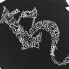 TZ WORLDWIDE - CHROME DOODLE TEE / BLACK