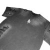 TZ WORLDWIDE - RAVAGED TEE / WASHED BLACK