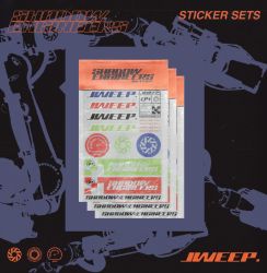 JWEEP SHADOW ENGINEERS STICKER SET