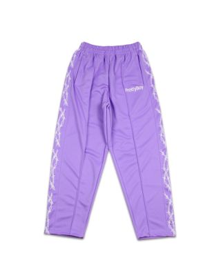 PBG BARB WIRE TRACK PANTS PURPLE