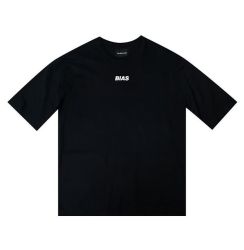BIAS MID LOGO TEE BLACK