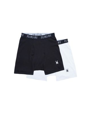 FUXURY “LOGO” COMFORT BOXER BRIEF PACK