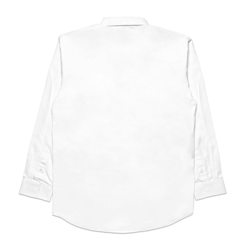 TZWORLDWIDE Oversized Long Sleeve Shirt - White