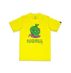 TZ 'ISKULL' TEE YELLOW