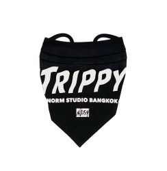 NORM x TRIPPY BANDANA V-MASK  BLACK