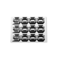 1000CHASER LOGO STICKER (1PACK/3PIECES)