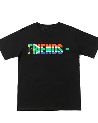 VLONE 'FRIEND' TEE BLACK (SOUTH AFRICA)