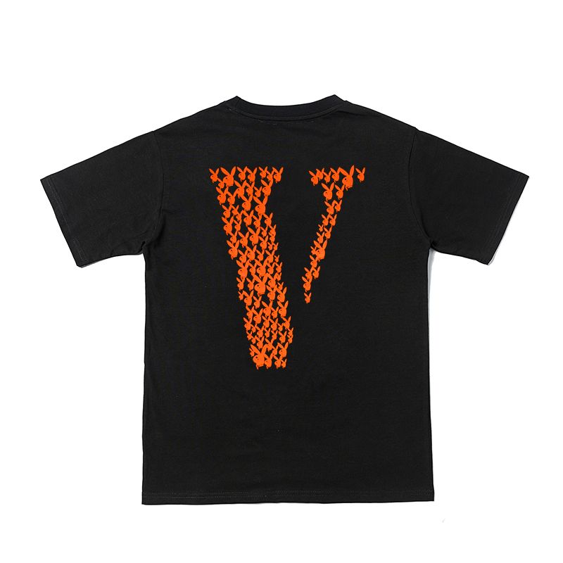 VLONE x PLAYBOY CARTI LOGO TEE BLACK (ORANGE) ฿2,400 บาท