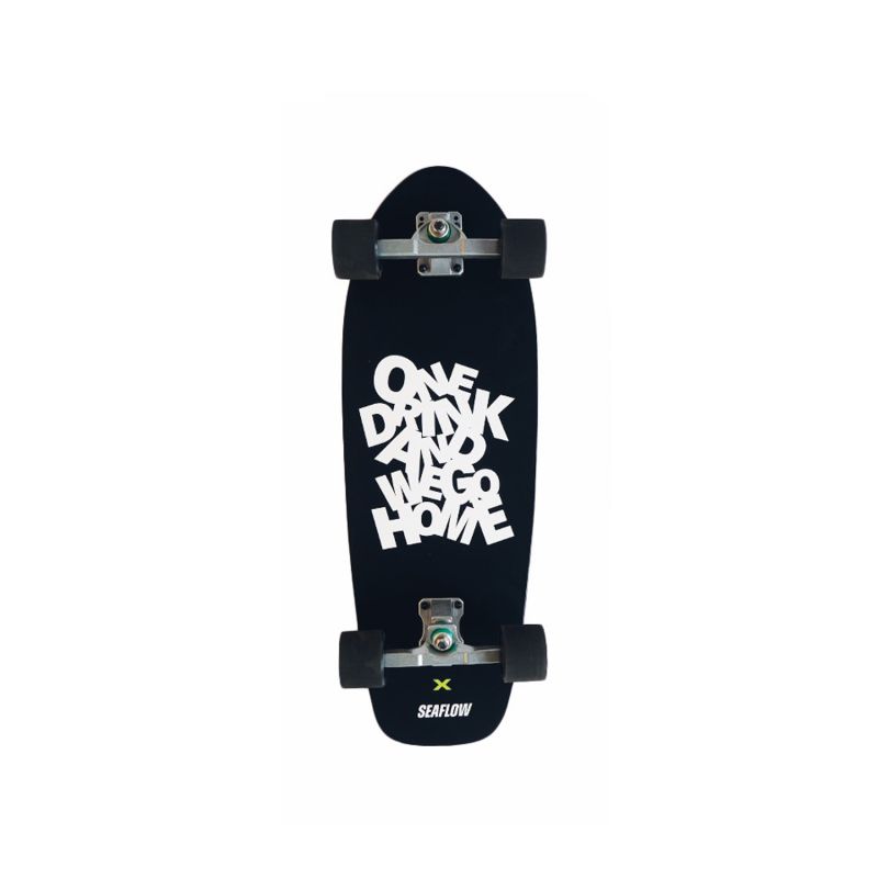 ONEDRINK X SEAFLOW SURF SKATE BLACK