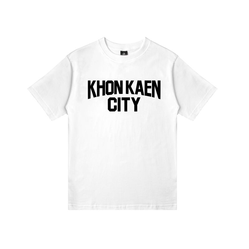 TRIPPY KHON KAEN CITY T-SHIRT WHITE