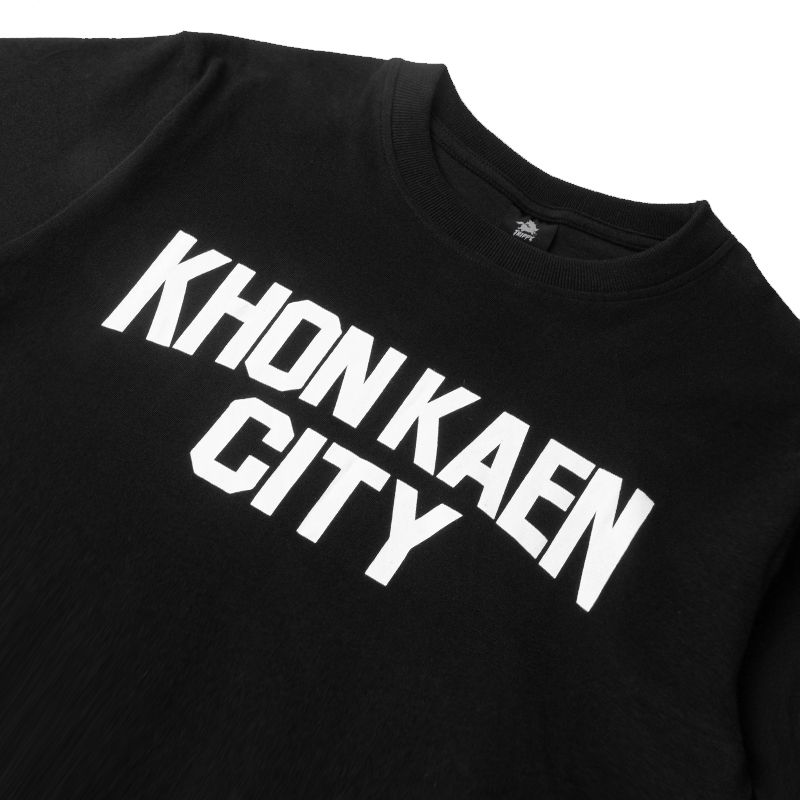 TRIPPY KHON KAEN CITY T-SHIRT BLACK