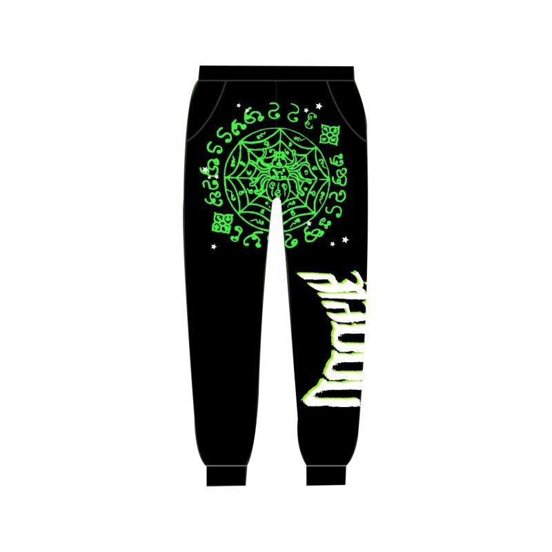 [PRE-ORDER] TOOTIGHT “ SPIDER GET MONEY “ PANTS GREEN