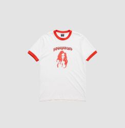 FUXURY ‘MINA’ RED RINGER TEE