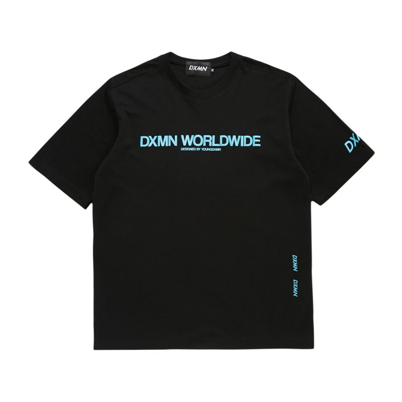DXMN Clothing DXMN WORLDWIDE Oversized Tee BLACK