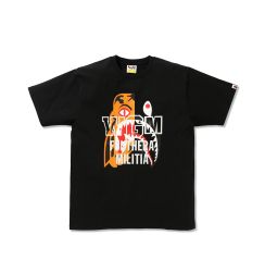 BAPE 'TIGER SHARK' TEE BLACK