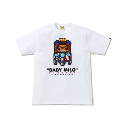 BAPE 'BABY MILO BANGKOK 6TH' TEE WHITE