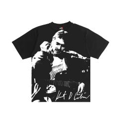 HEAVEN TOWN BOY 'KURT COBAIN' BW OVP TEE