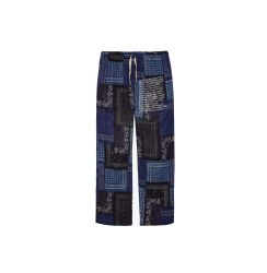 FUXURY 'BANDANA' CHILL PANTS - BLUE