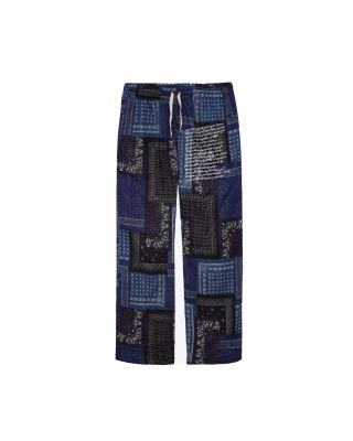 FUXURY 'BANDANA' CHILL PANTS - BLUE
