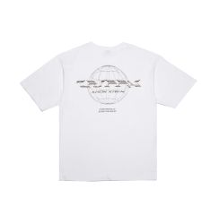 TRIPPY 'CHROME' OVERSIZED TEE - WHITE
