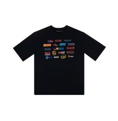 BIAS 'LOGISTIC' TEE - BLACK