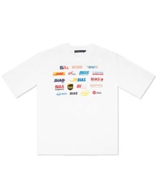 BIAS 'LOGISTIC' TEE - WHITE