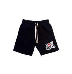ILUVYOU1MILL SHORTS - BLACK