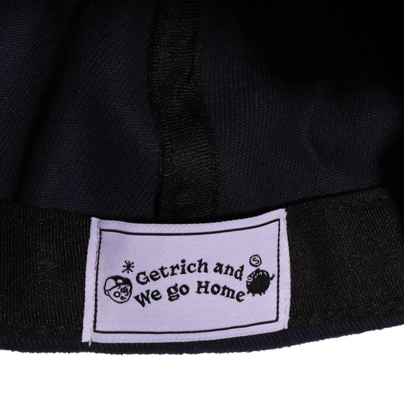 GET RICH AND WE GO HOME CAP - NAVY
