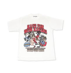 RAVENS 'HAVE FUN WITH RAVENS' TEE - WHITE