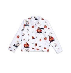 SWEEKS 'RELAXED' FULL ZIP JACKET - WHITE