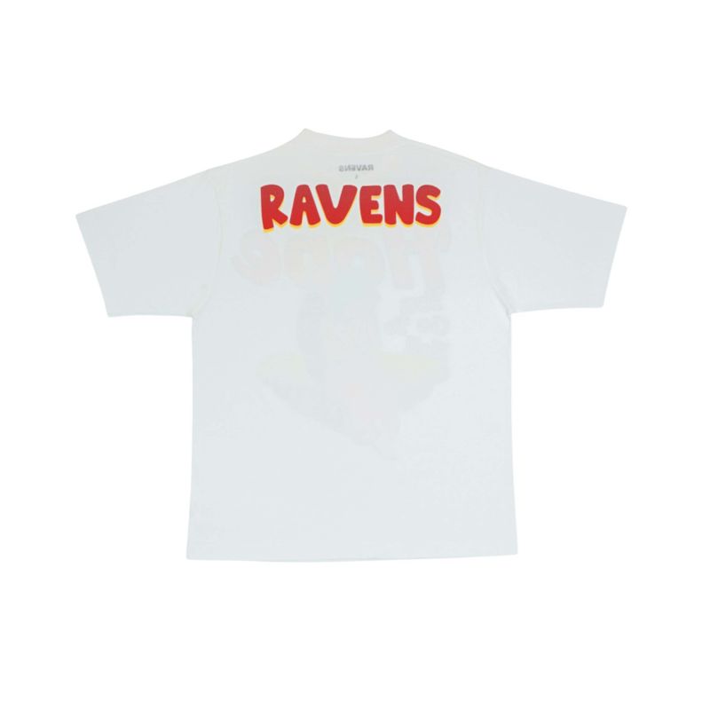 RAVENS HOPE YOU GO TO HELL TEE - WHITE