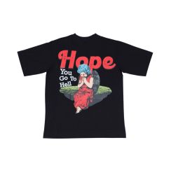 RAVENS 'HOPE YOU GO TO HELL' TEE - BLACK