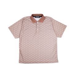 ONE DRINK 'MONOGRAM OD' POLO - CREAM