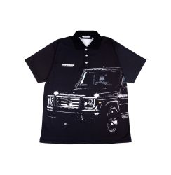 ONE DRINK 'DRIVING' POLO - BLACK