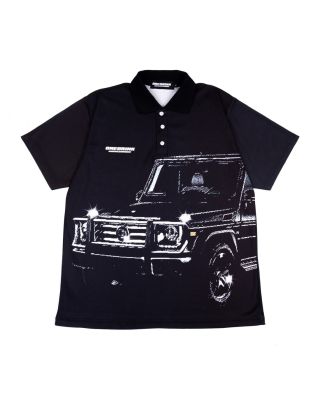 ONE DRINK 'DRIVING' POLO - BLACK