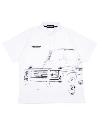 ONE DRINK 'DRIVING' POLO - WHITE