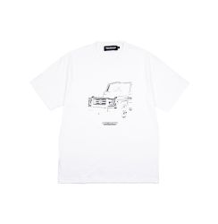 ONE DRINK 'DRIVING' TEE - WHITE