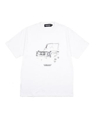 ONE DRINK 'DRIVING' TEE - WHITE