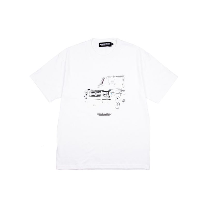 ONE DRINK DRIVING TEE - WHITE