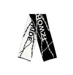 TZ 'BARBED WIRE' KNITTED SCARF