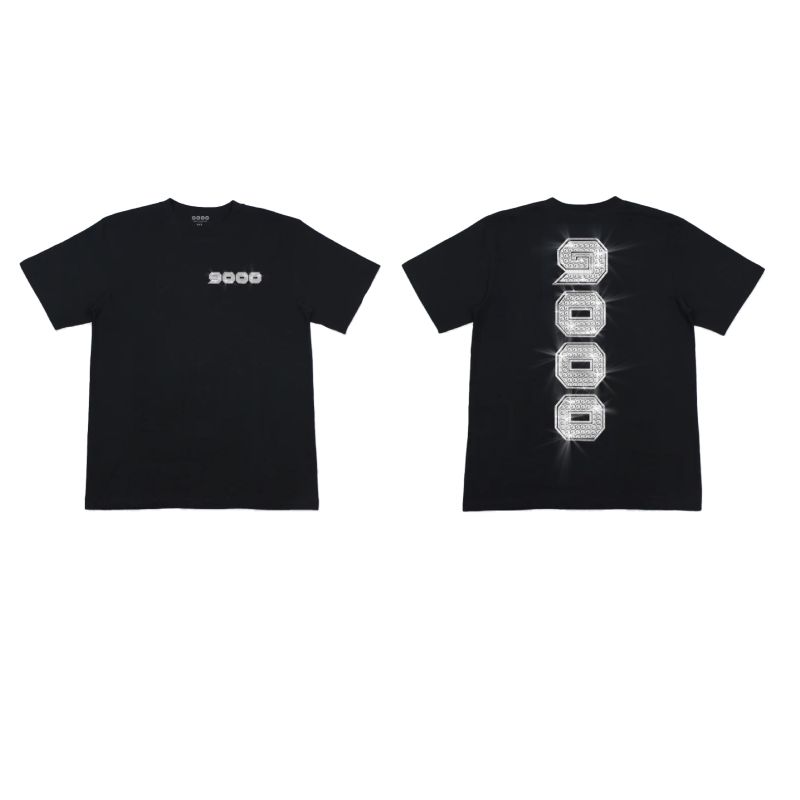 1000 CHASER  ICED OUT WHITE GOLD  TEE