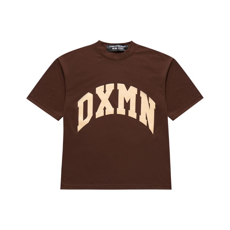 DXMN DXMN HUSTLE Oversized Tee /BROWN